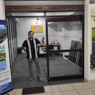 Aaryan Enterprises Solar Installation Team